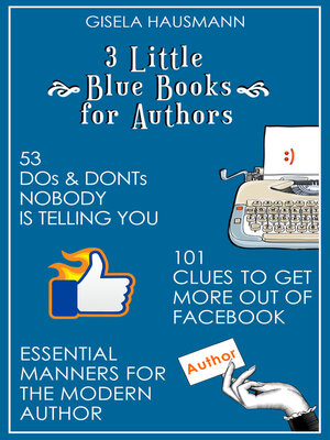 cover image of 3 Little Blue Books for Authors